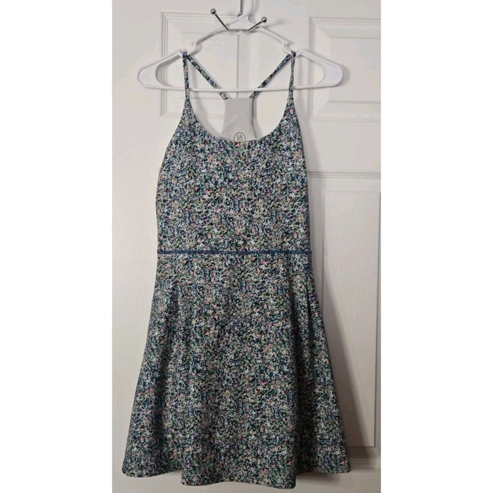 Sage Collective Dress Womens Medium Floral Sport Racerback Active‎ cottagecore